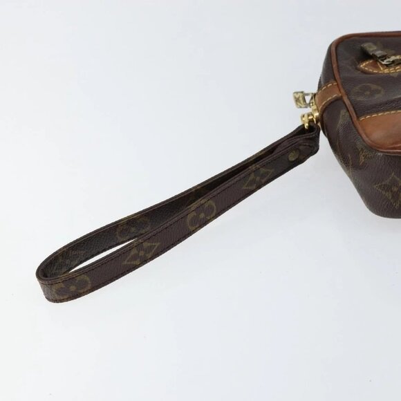 LOUIS VUITTON Monogram Marly Dragonne GM Clutch Bag M51825 LV Auth bs30864 - Picture 9 of 16